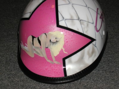 Gina Lynn helmet