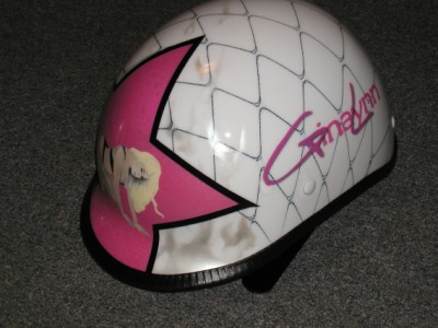 Gina Lynn helmet