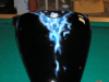 true blue fire